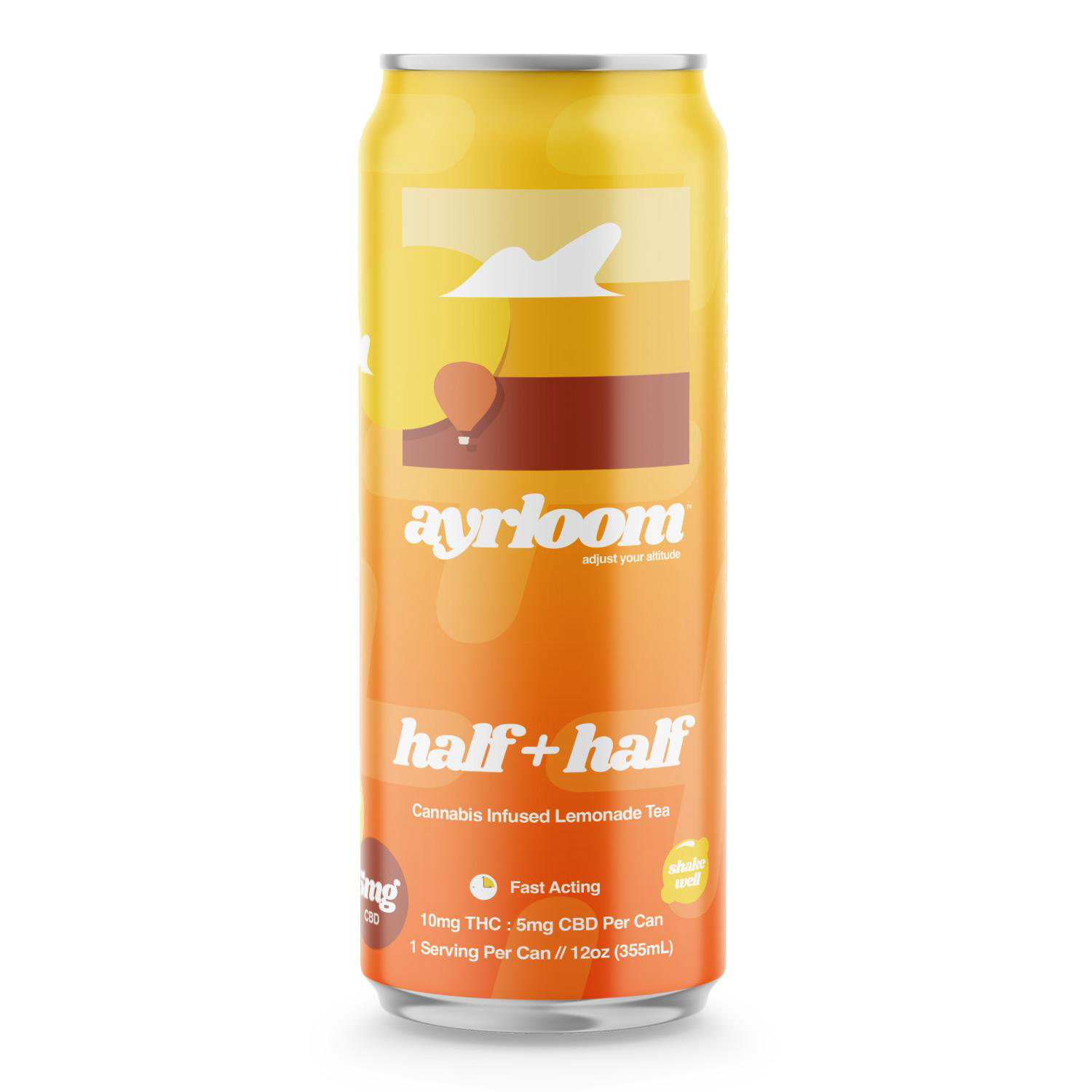 Half & Half 12oz Drink (10THC:5CBD) product photo