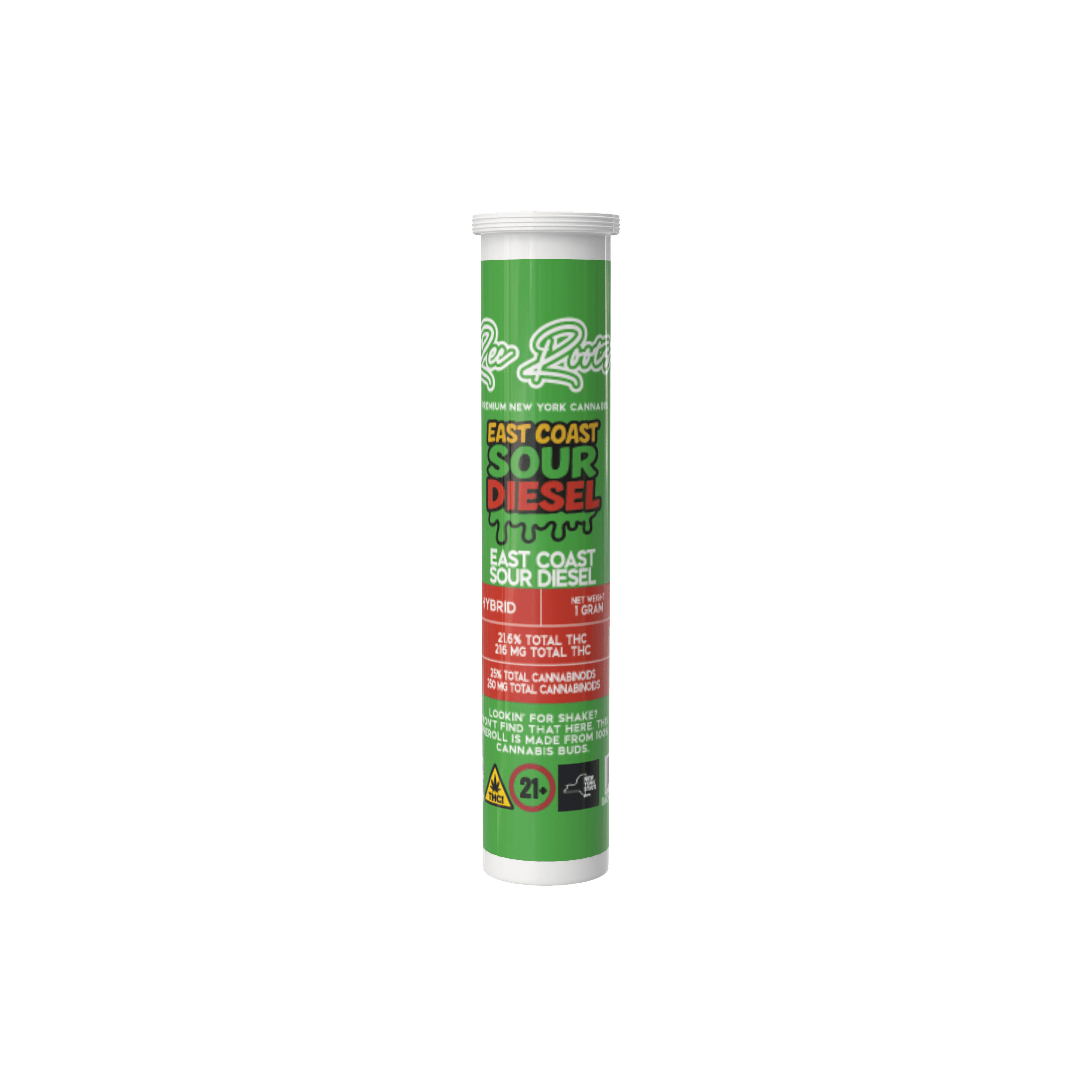 East Coast Sour Diesel Sativa Pre Roll 1 Gram