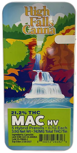 MAC (Miracle Alien Cookies) | Pre Roll Pack | 5 Pack 3.5 Grams product photo