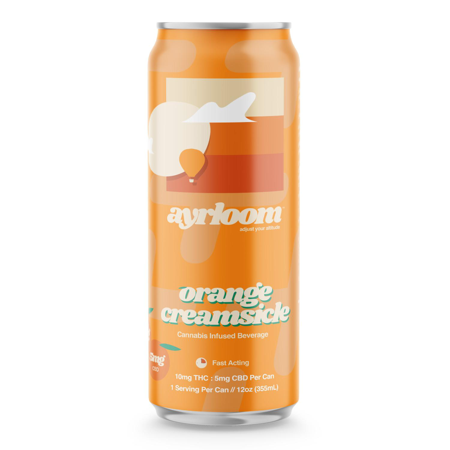 Orange Creamsicle12oz Drink (10THC:5CBD) product photo