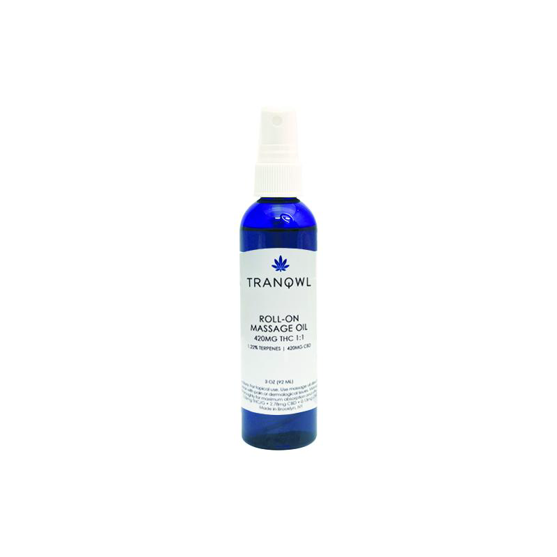 Spray On Pain + Massage Oil | 500mg THC product photo