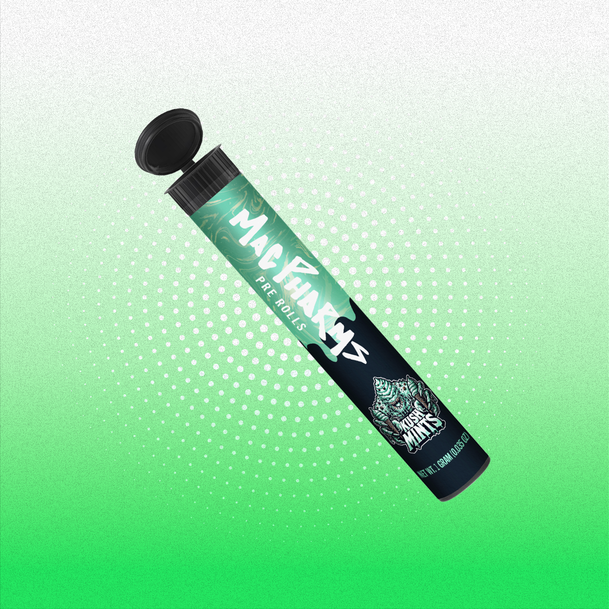 Kush Mints Hybrid 1 Gram Pre Roll product photo