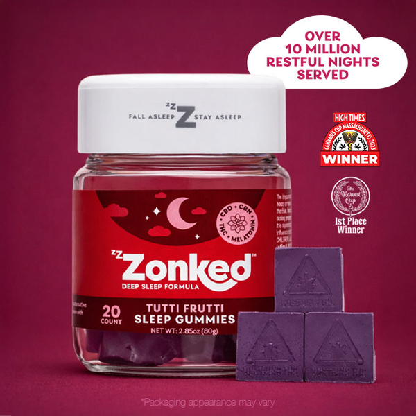 Tutti Frutti | Sleep Gummies | 100mg THC + 100 mg CBD product photo